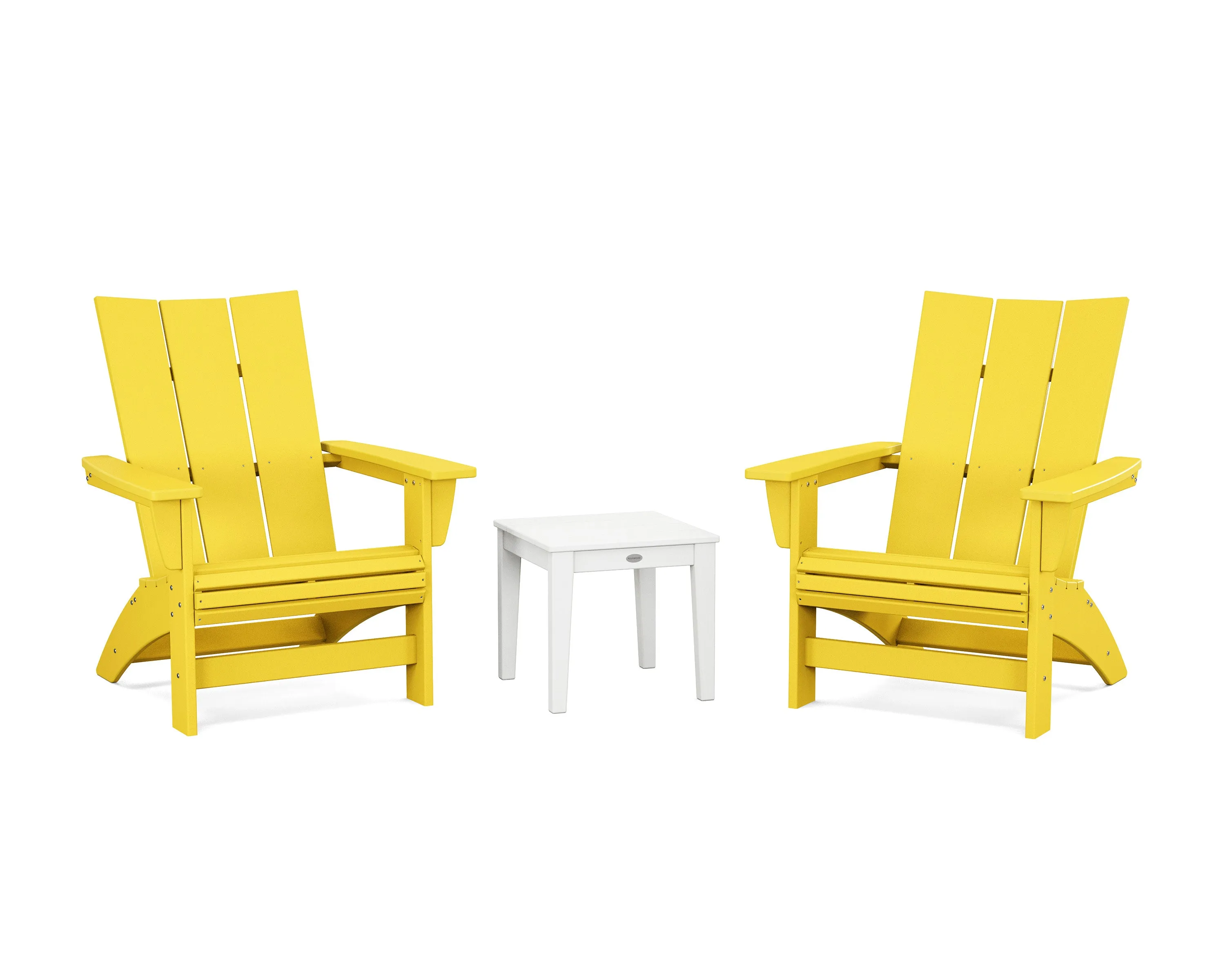3-Piece Modern Grand Adirondack Set