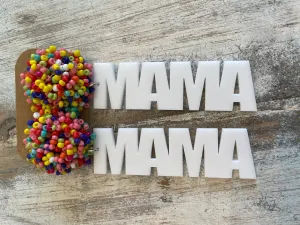 Acrylic MAMA Earrings (Various Styles)