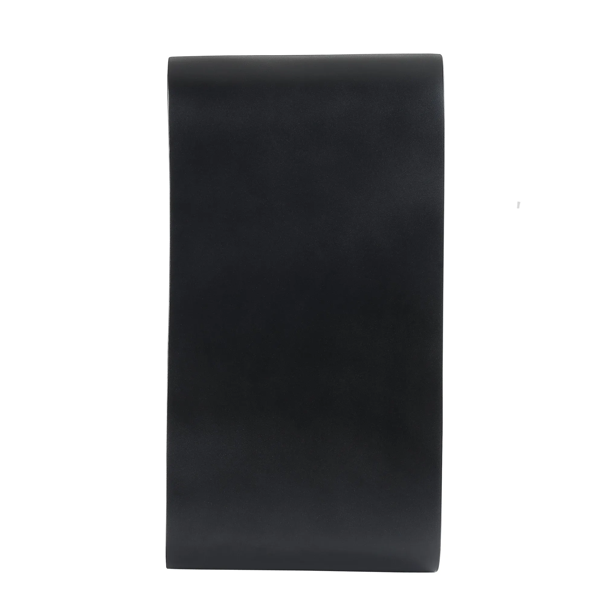 Ancona 17" Pure Acrylic Stone Bathroom Shower Bench in Matte Black