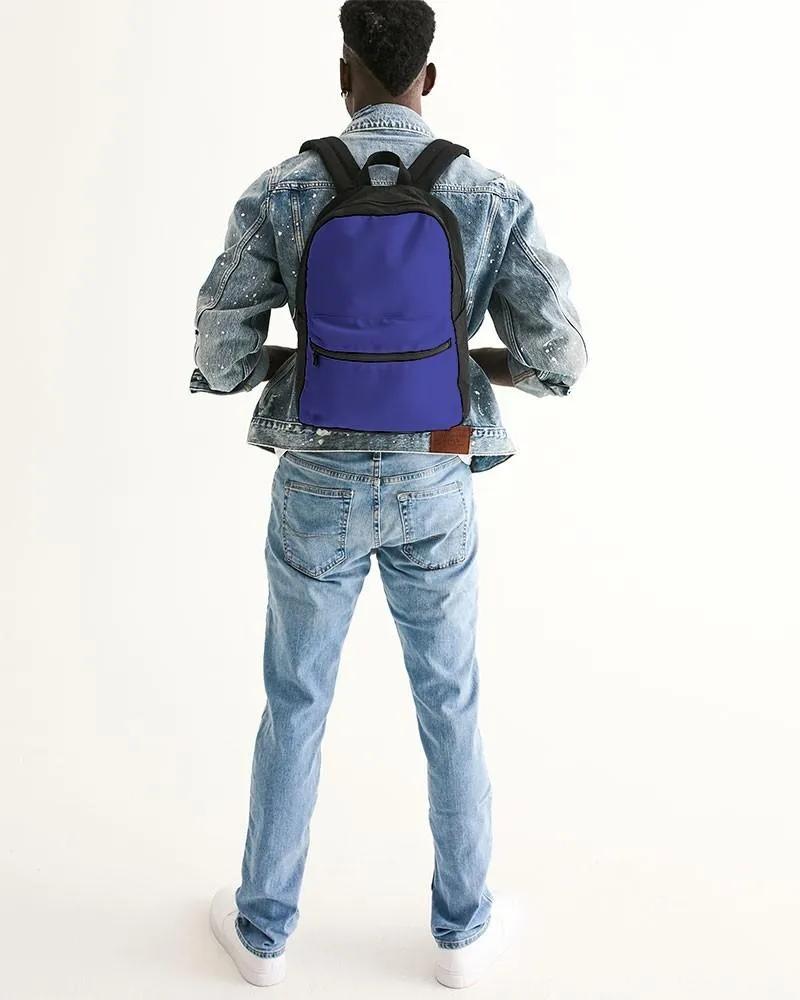 Bright Blue Canvas Backpack | Bright Pure Blue | C100M100Y0K0