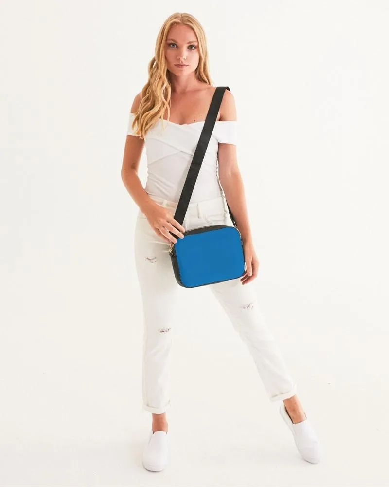 Bright Blue Crossbody Bag | Bright Pure Blue | C100M50Y0K0
