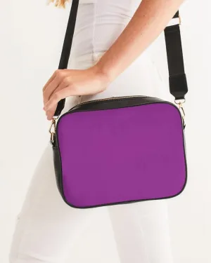 Bright Purple Crossbody Bag | Bright Pure Purple | C50M100Y0K0