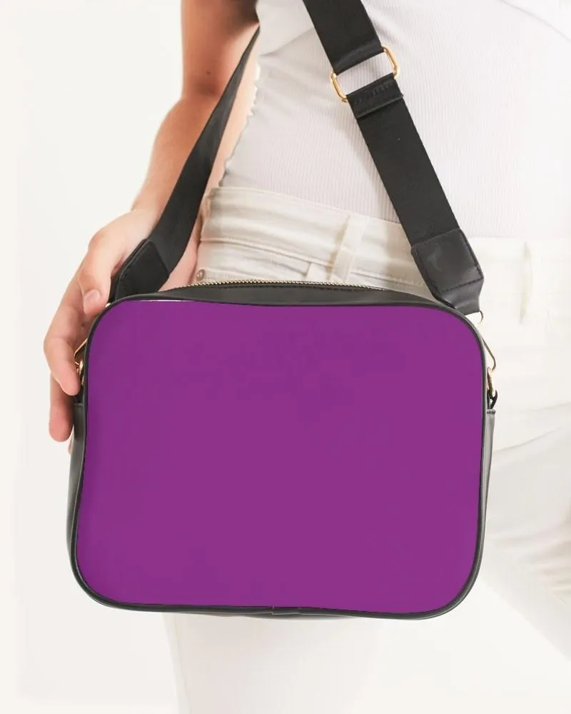 Bright Purple Crossbody Bag | Bright Pure Purple | C50M100Y0K0