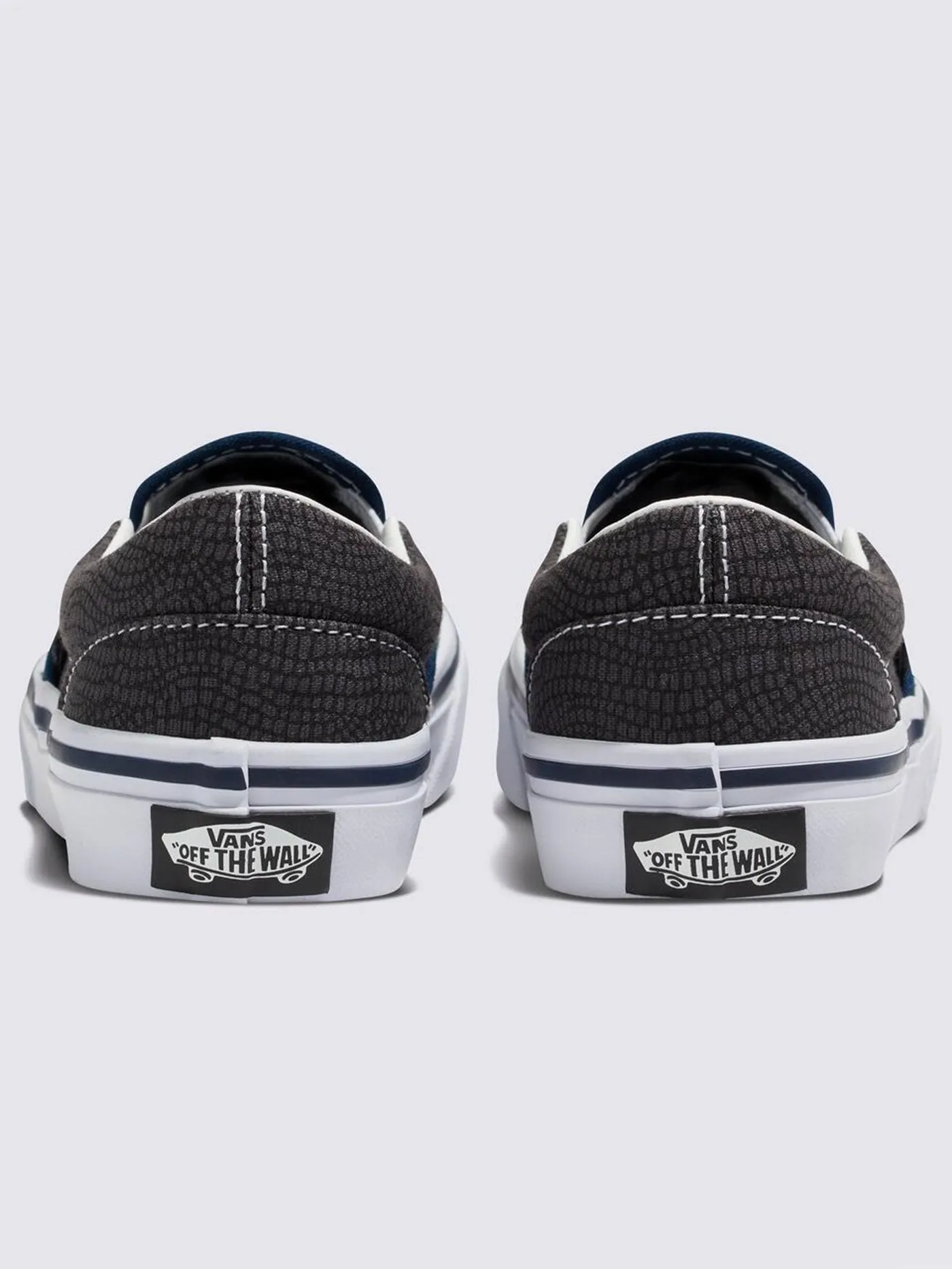 Classic Slip-On Glow Dino Multi/True White Shoes (Kids)