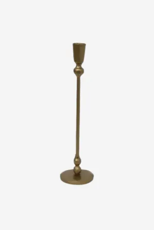 Eddie Gold Candle Holder - Large