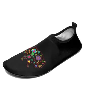 Floral Buffalo Sockamoccs
