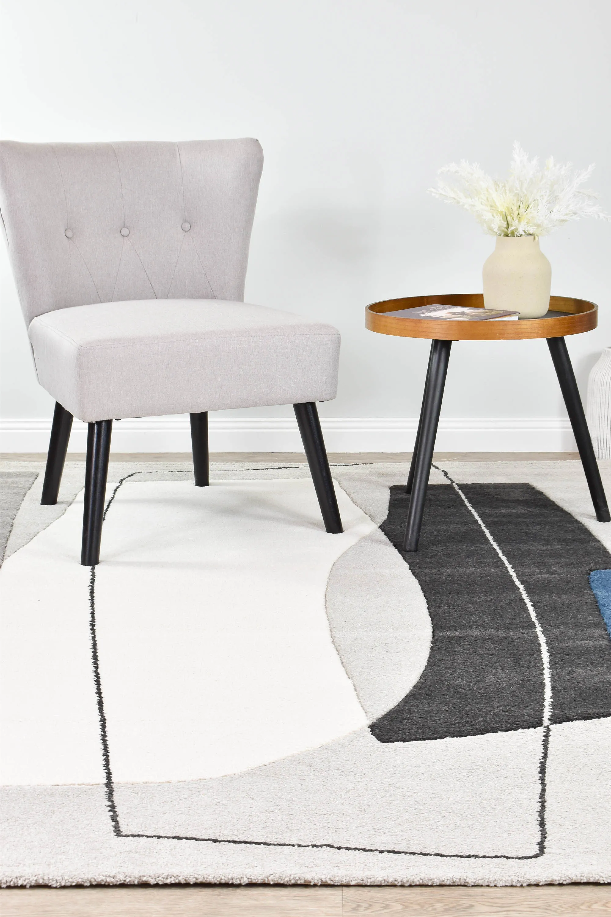 Hikina Grey Blue Rug