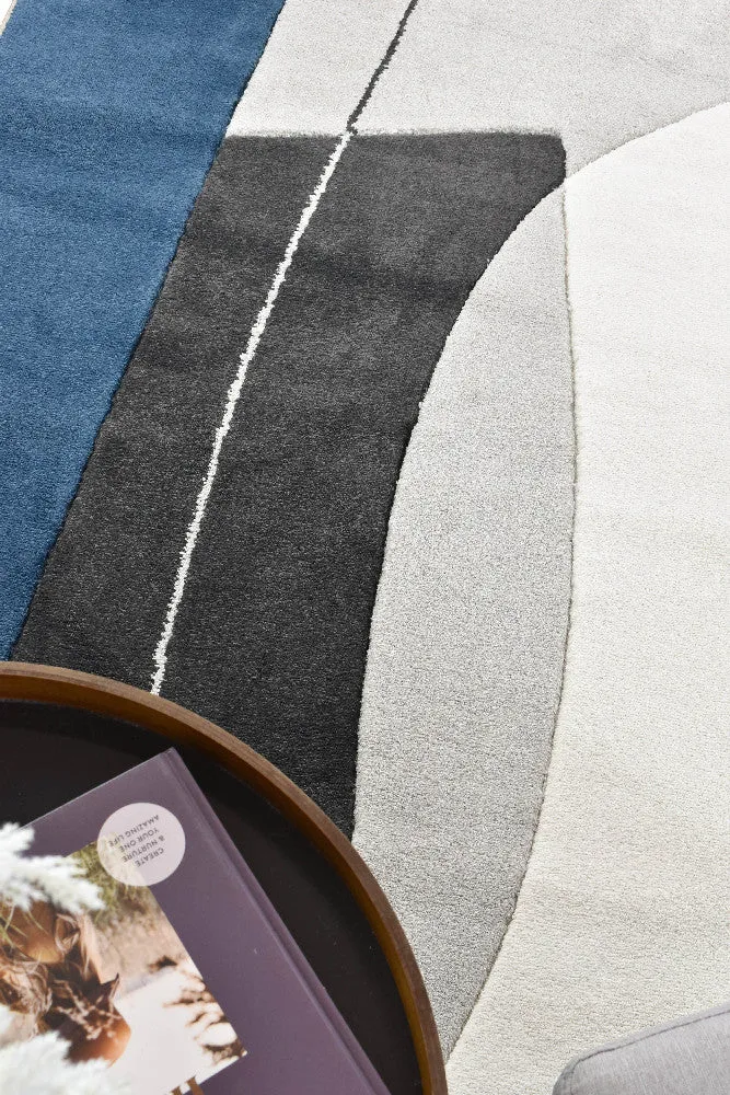 Hikina Grey Blue Rug