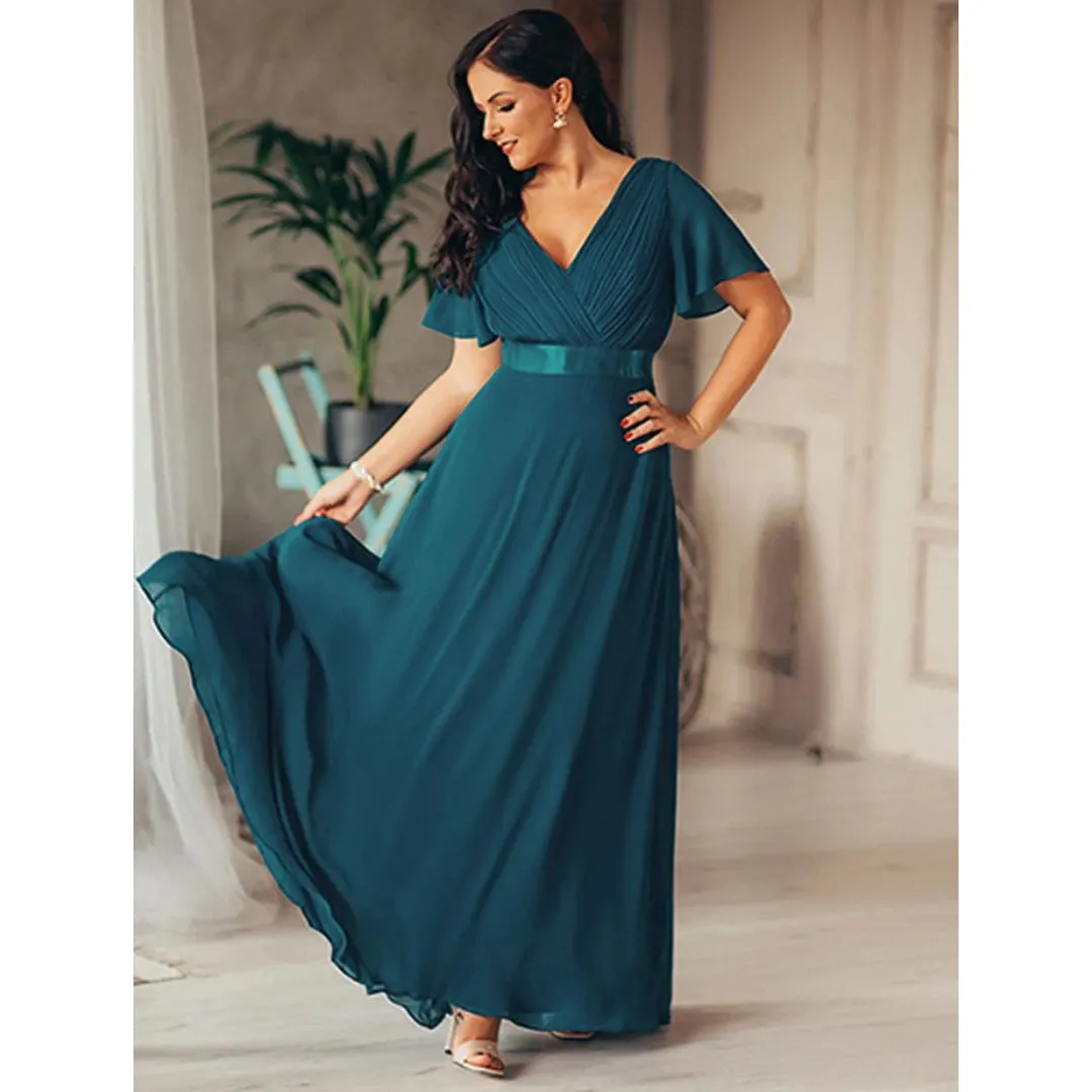 Long Chiffon Evening Dresses