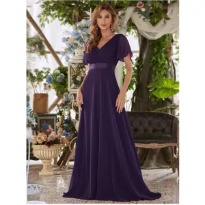 Long Chiffon Evening Dresses