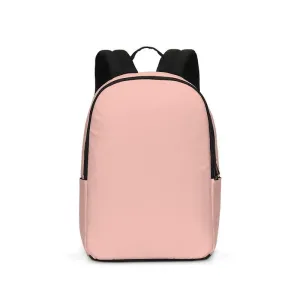 Pale Pastel Pink Red Waterproof Backpack | Bright Pale Pastel Pink Red | C0M30Y22K0