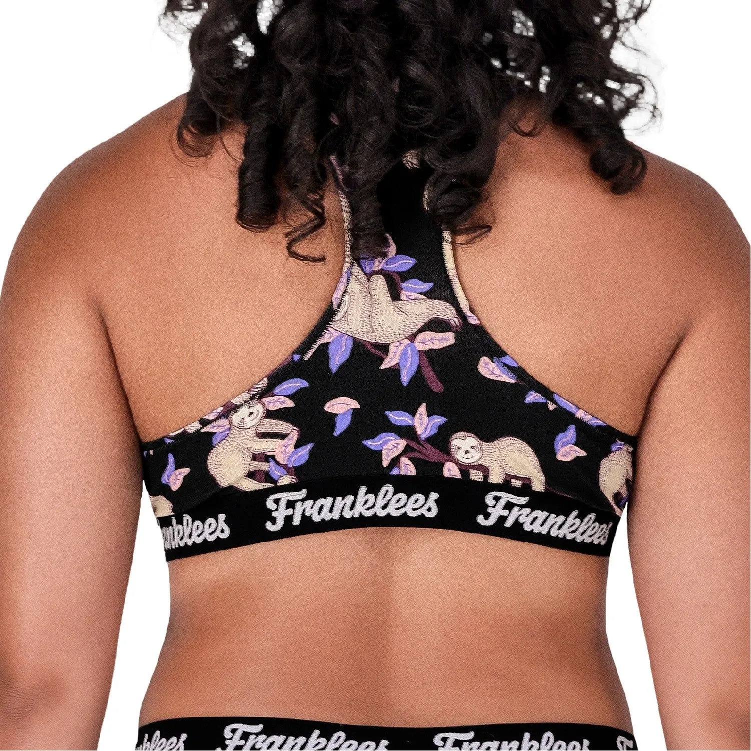 Racerback Bralette | Soft Cotton | Sloth