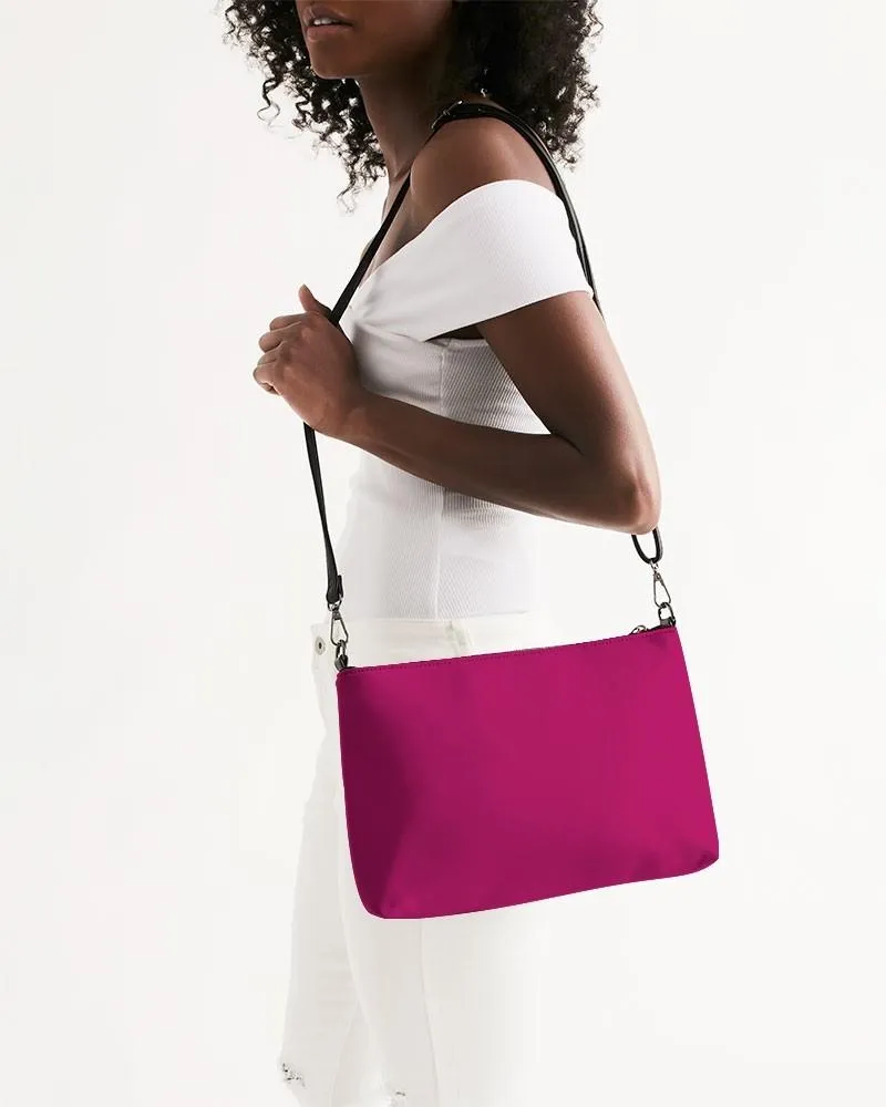 Shaded Pink Zip Pouch | C0M100Y25K30