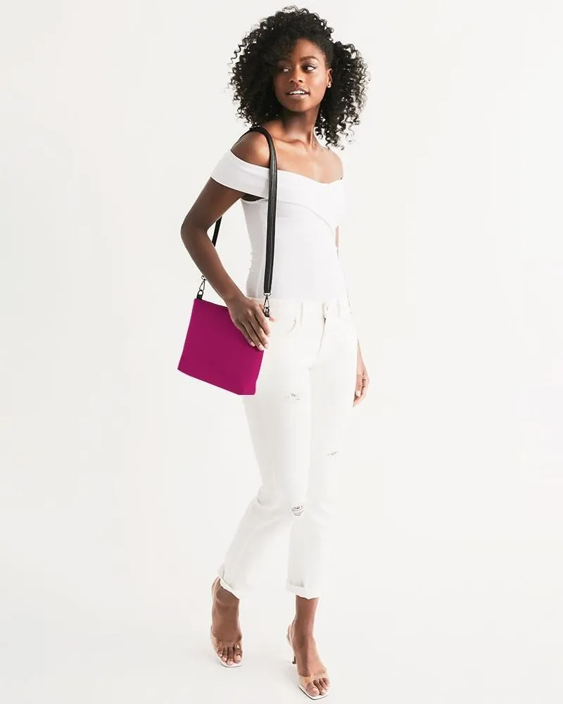 Shaded Pink Zip Pouch | C0M100Y25K30