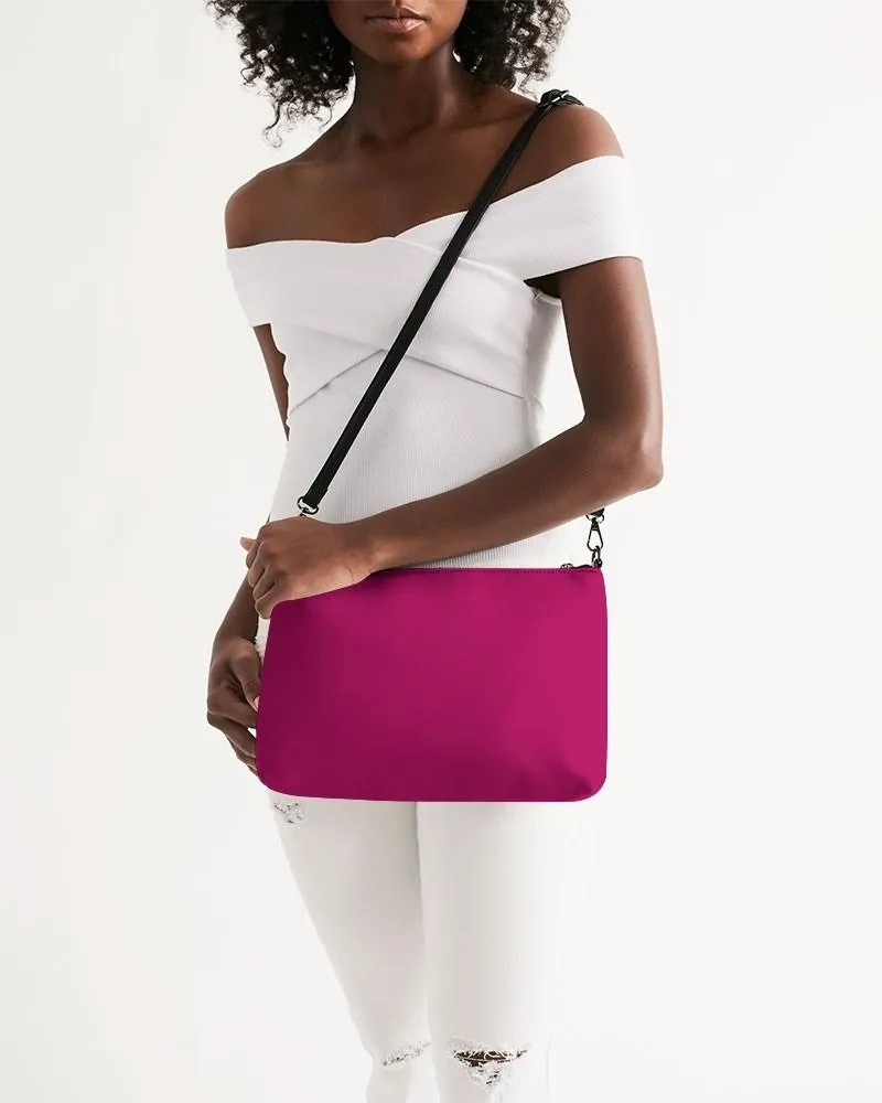 Shaded Pink Zip Pouch | C0M100Y25K30