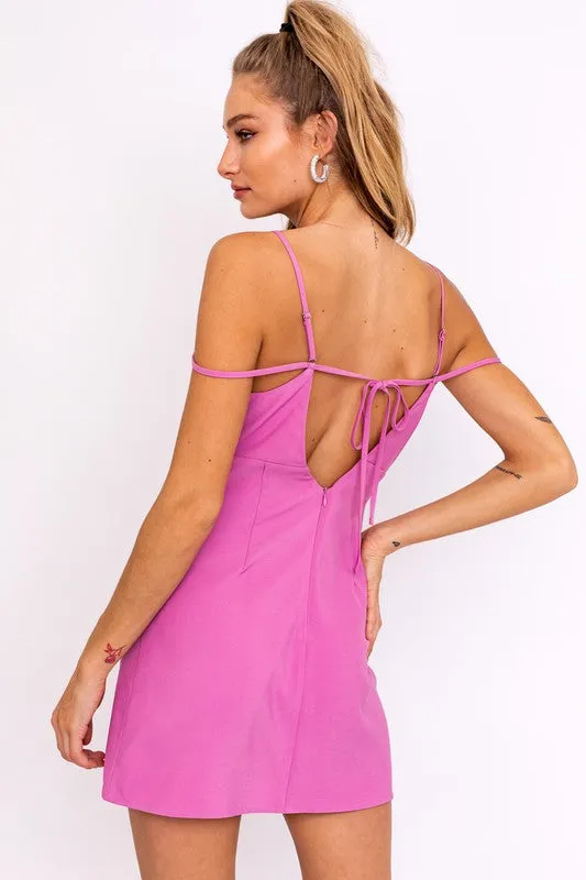 Strappy Serenade Mini Slip Dress