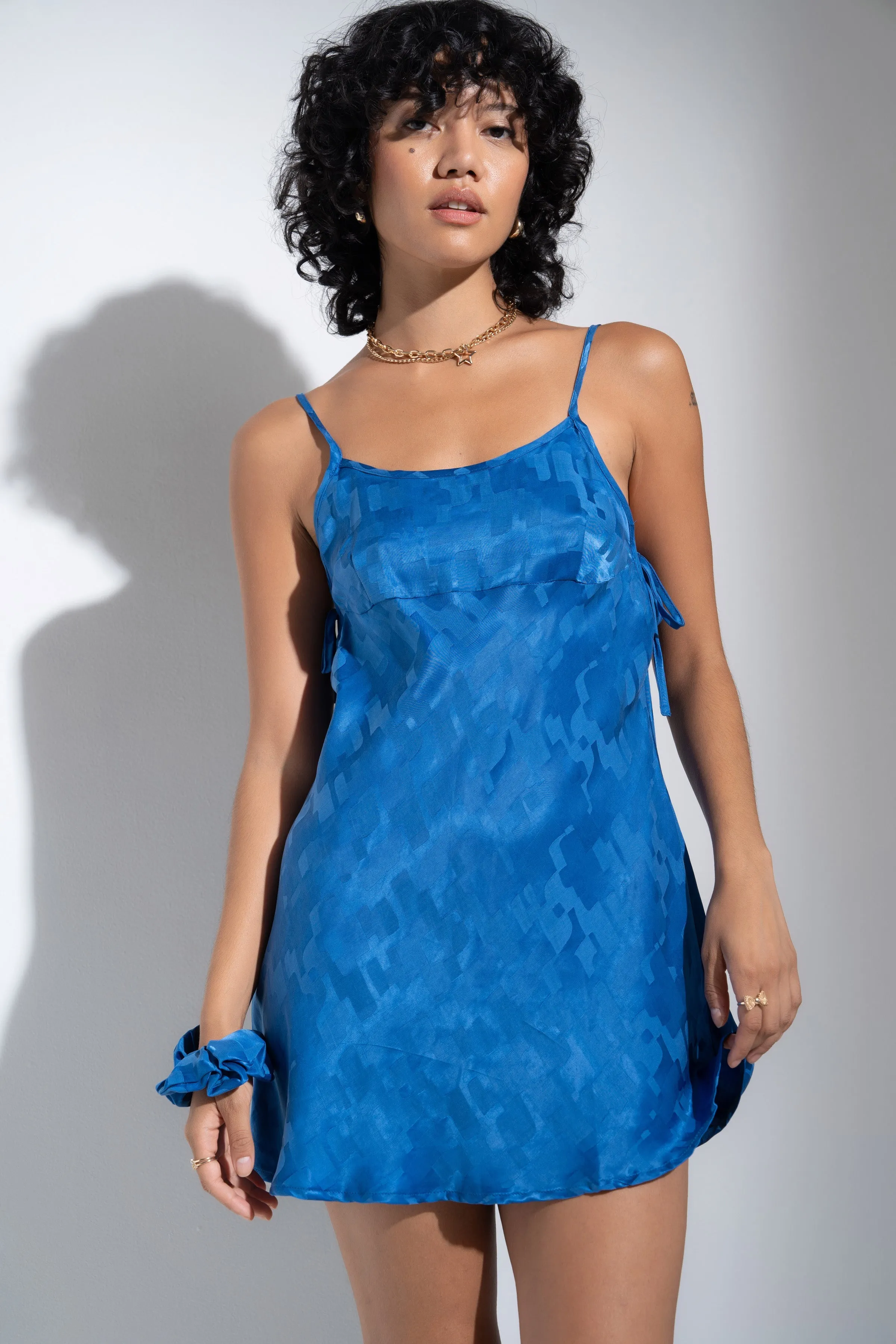 The Flirty Slip - Cobalt