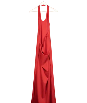 White Fox Gemini Baby Maxi Dress Red UK M